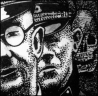 Himmler und Kiermaier (Zeichnung: urian)