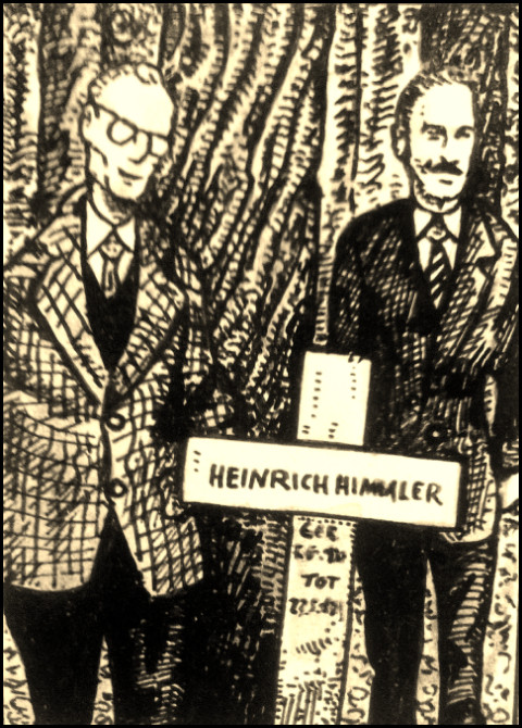 Himmlers Totengräber (Zeichnung: urian)
