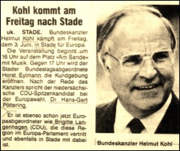 Kohl in Stade
