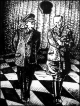 Hitler und Himmler (Zeichnung: urian)