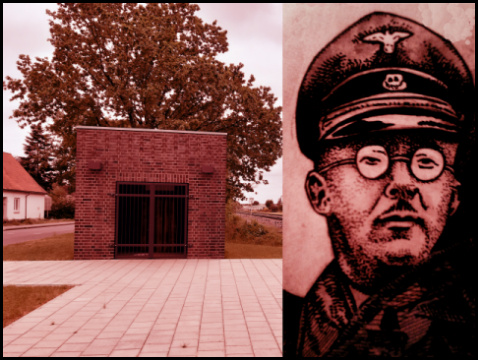 Gedenkstätte Schneverdingen / Heinrich Himmler (Foto/Zeichnung: urian)