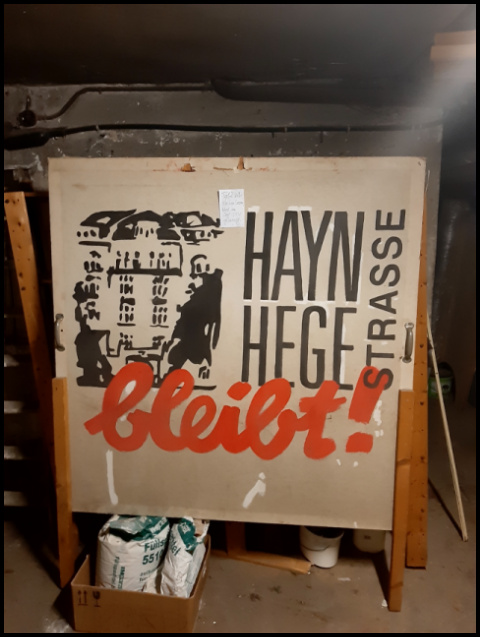 Geschichte im Keller der Haynstraße 1 (Foto: urian